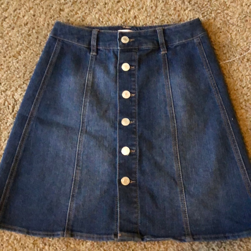 Denim skirt